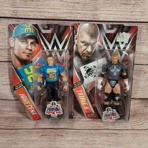 WWE Kmart Fan Central Cena Triple H